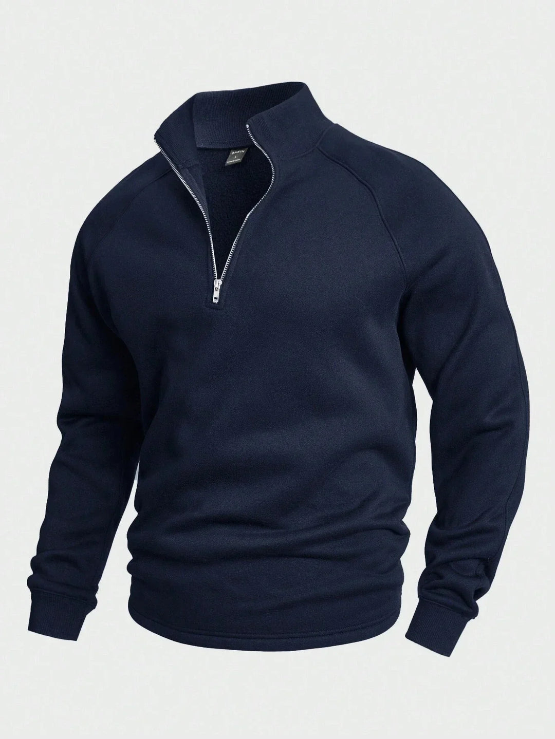 Antonio | Herren Sweatpullover mit Halbreißverschluss