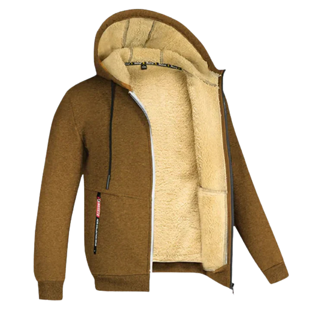 ARIE | WINTERJACKE FÜR HERREN MIT KAPUZE UND FLEECE