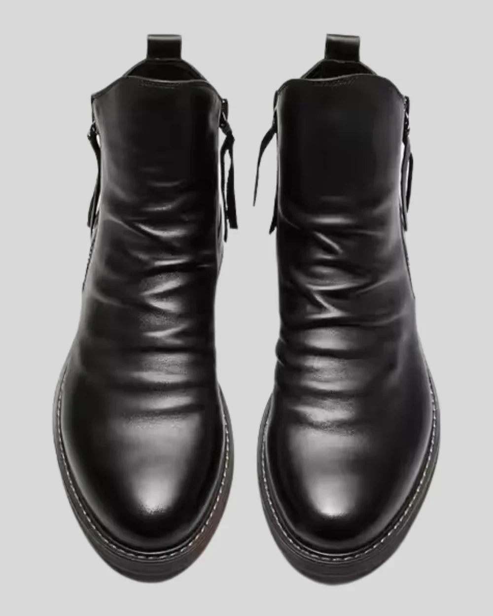 Leonardo™ - Lederstiefel mit seitlichem Reißverschluss