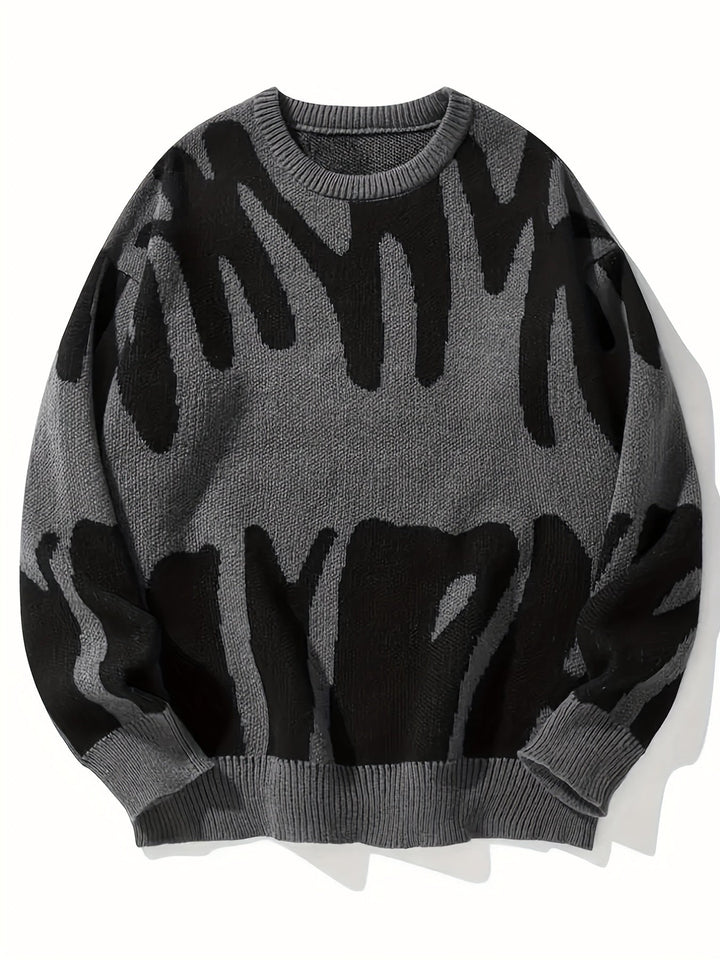 Leon - Pullover Mit Grafischem Muster