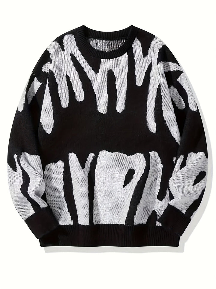 Leon - Pullover Mit Grafischem Muster