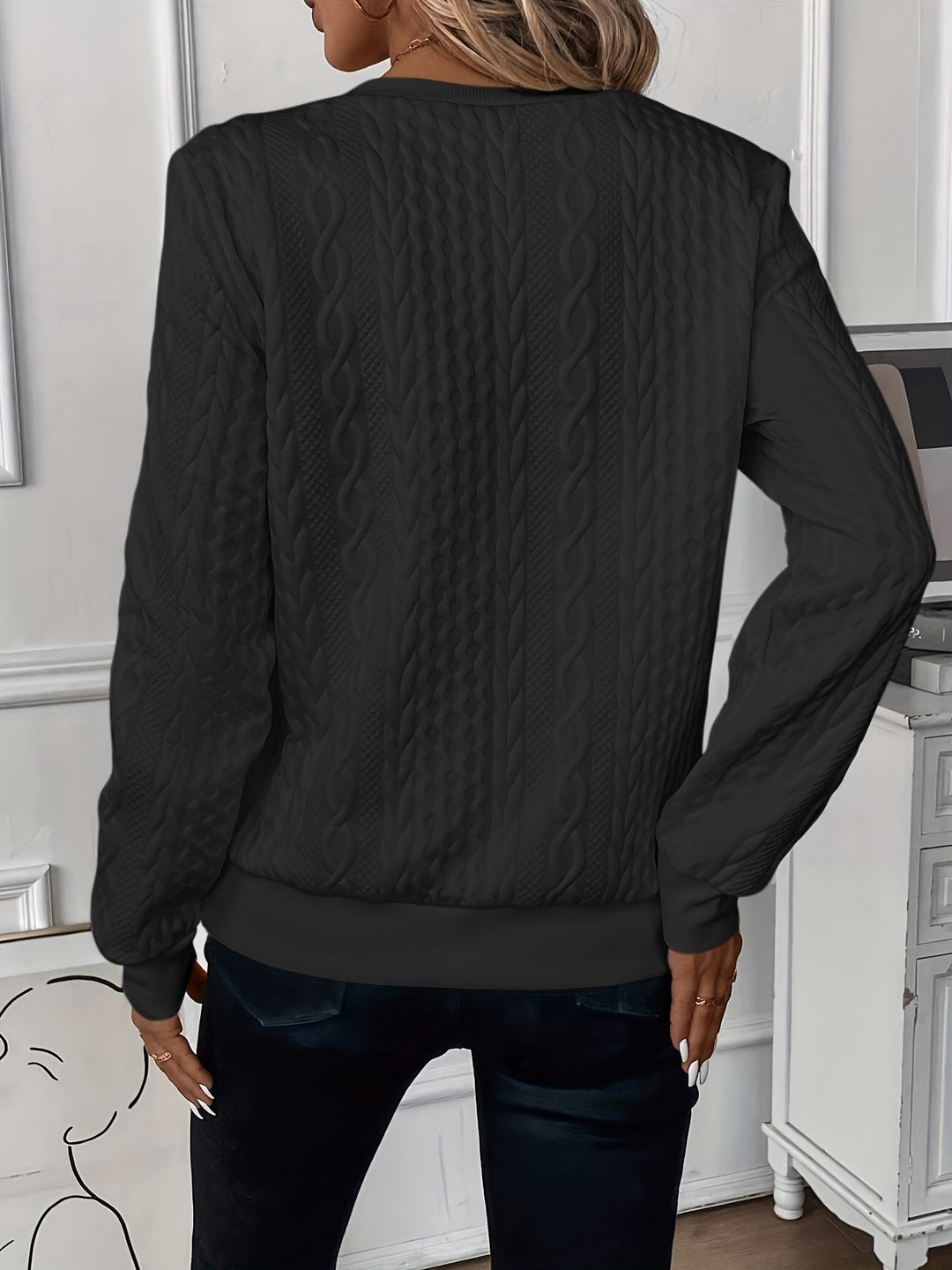 Joy - Eleganter Strickpullover