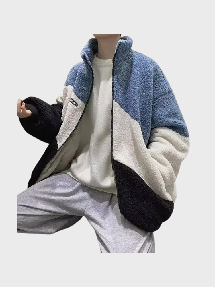 Winter-Fleece-Reißverschluss
