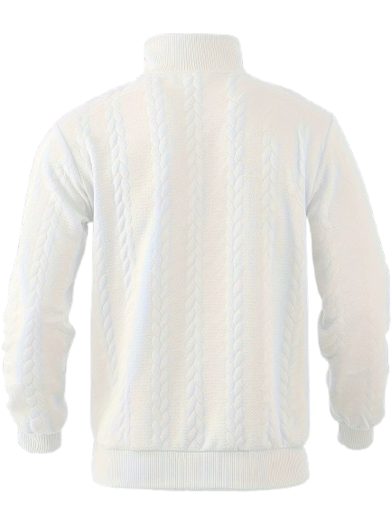 Udo – Vintage-Sweater mit Reißverschluss