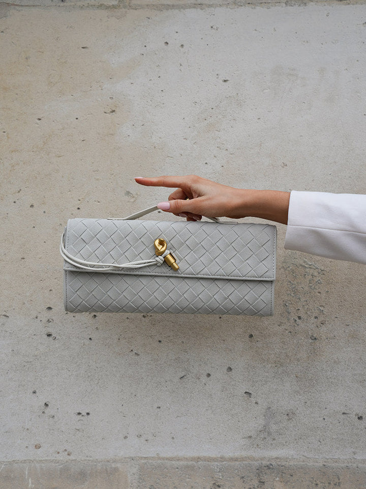Handtasche aus Wildleder Bianca