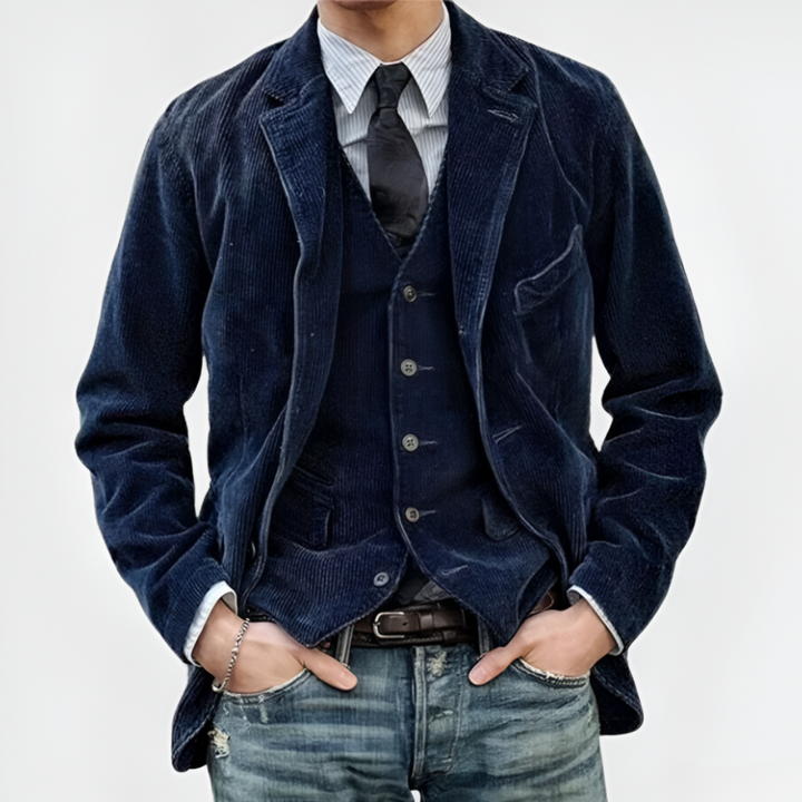 Henrique™ - Vintage Jacke und Weste