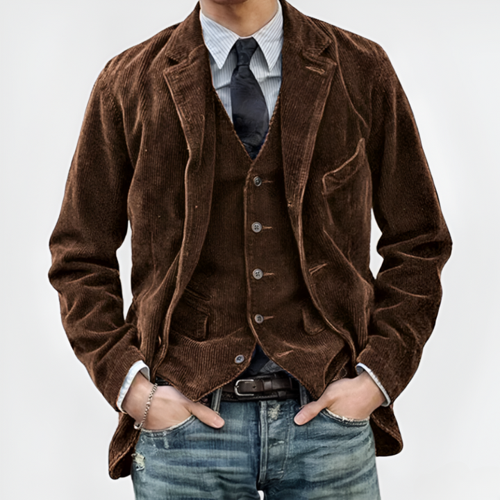 Henrique™ - Vintage Jacke und Weste