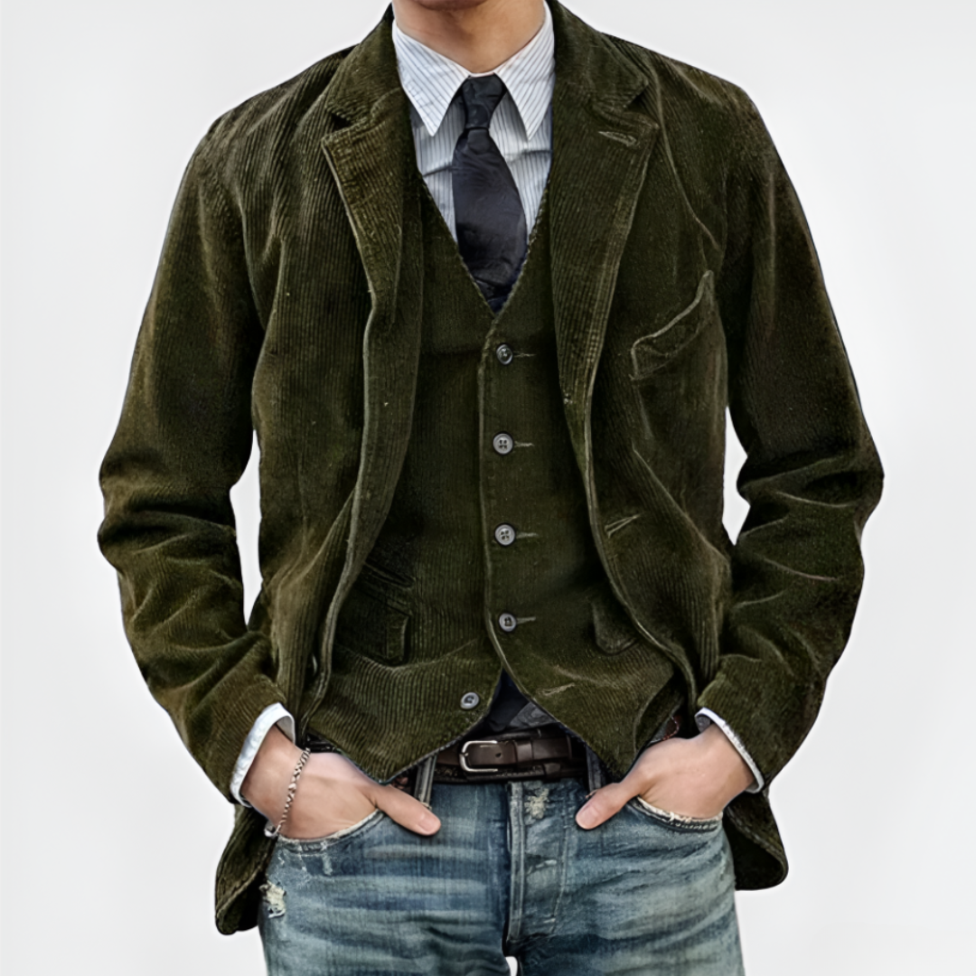 Henrique™ - Vintage Jacke und Weste
