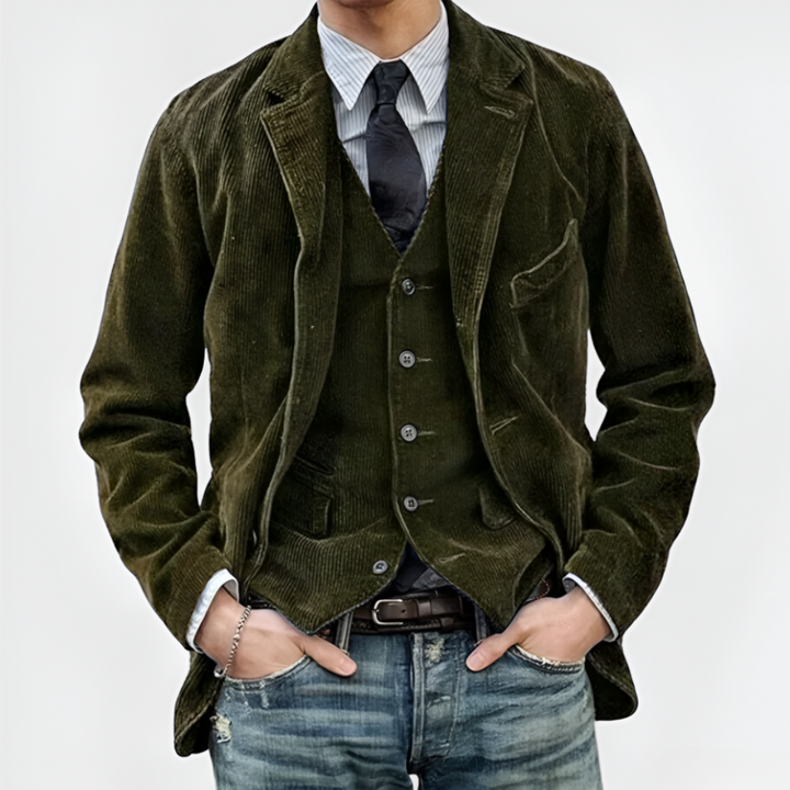 Henrique™ - Vintage Jacke und Weste