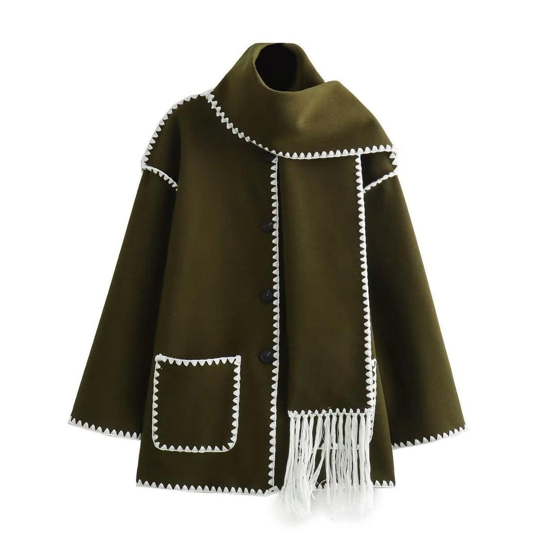 Viona | Bequeme Wollumhangjacke