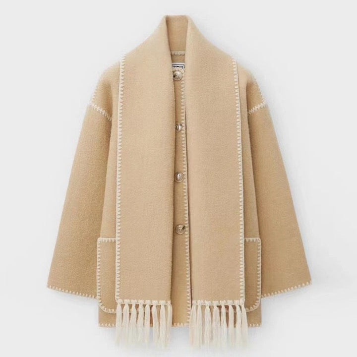 Viona | Bequeme Wollumhangjacke
