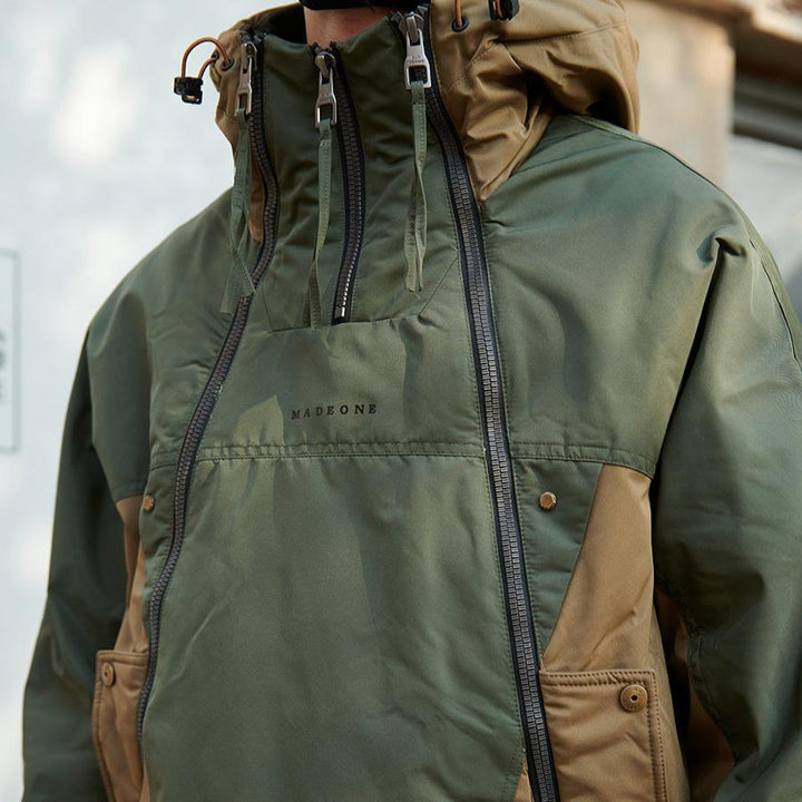 Moldawien Farbblockjacke