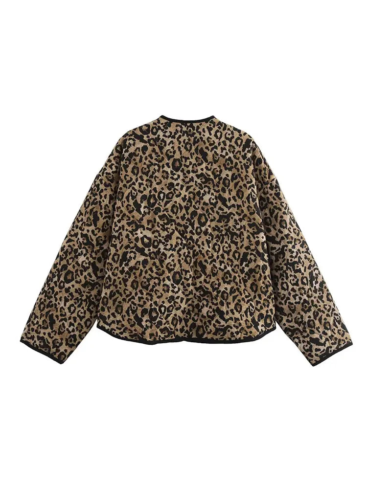 FARA - Damenjacke im Leopardenmuster
