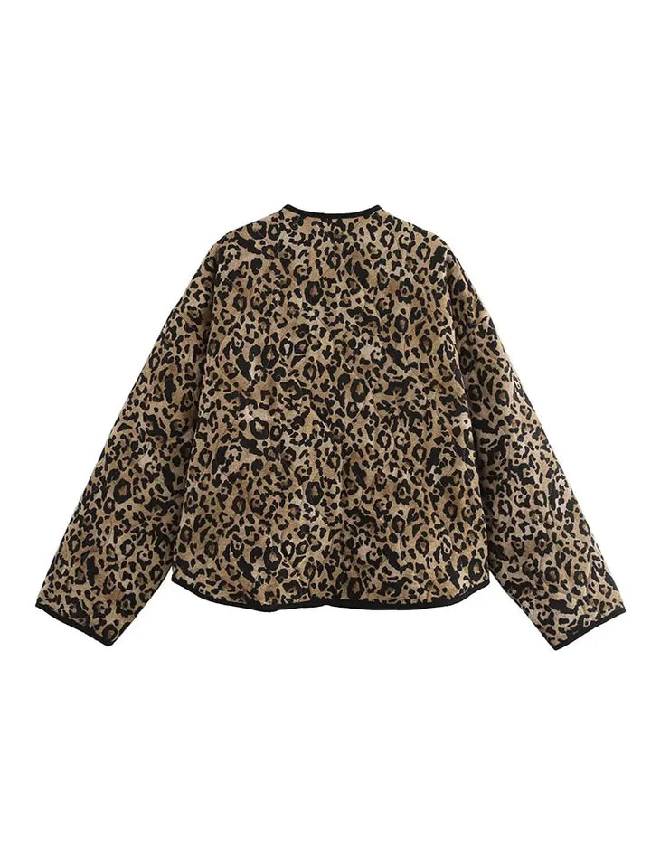 FARA - Damenjacke im Leopardenmuster