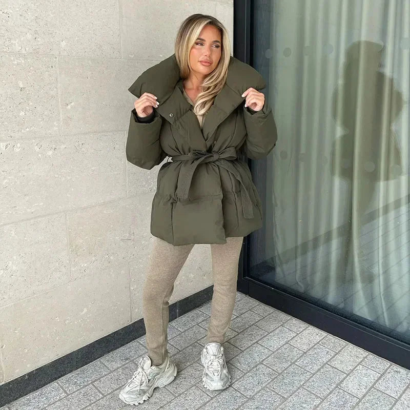 Mara - Elegante Wattierte Jacke