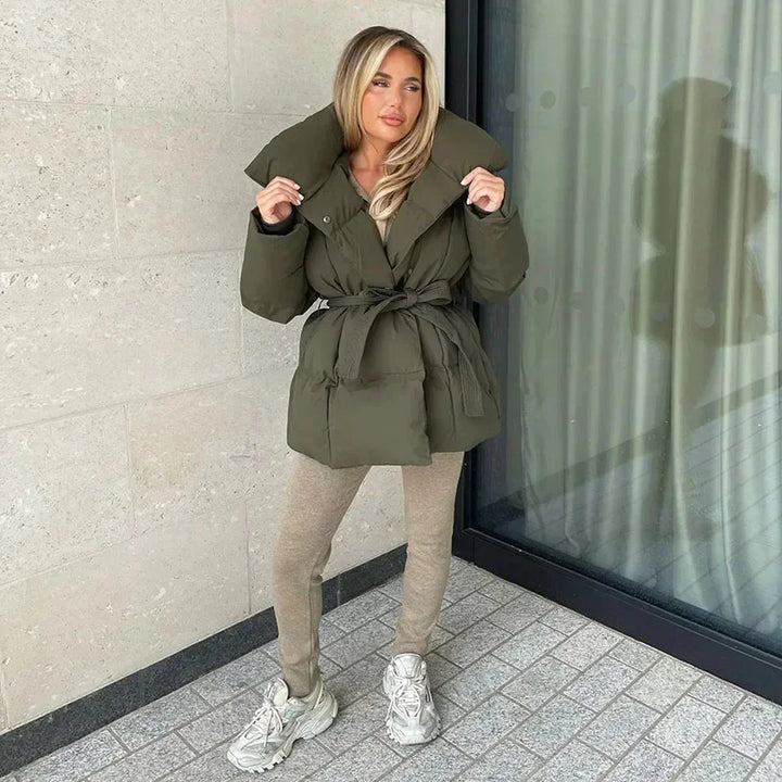 Mara - Elegante Wattierte Jacke