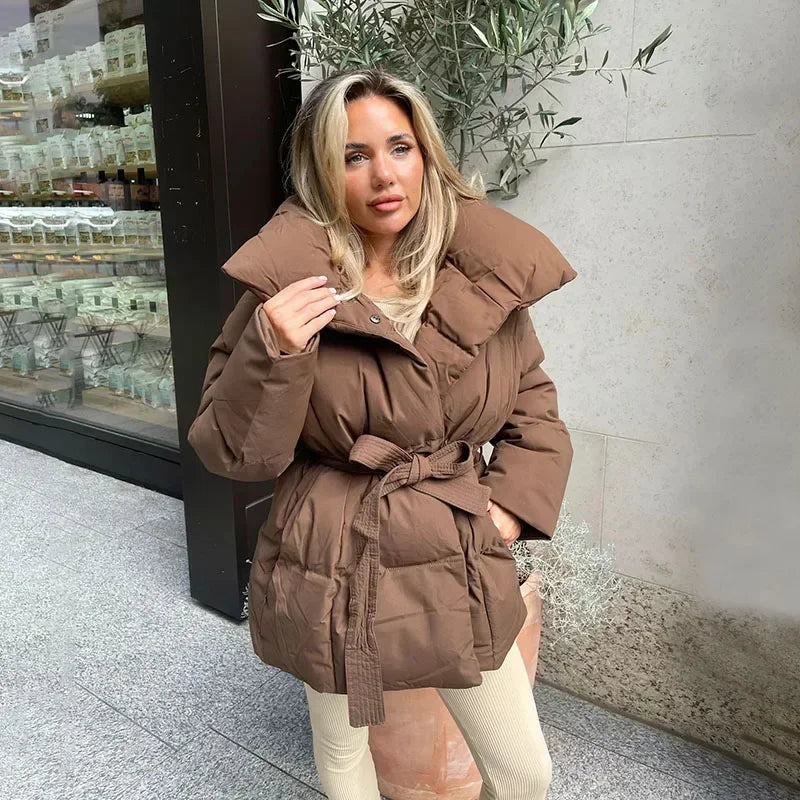 Mara - Elegante Wattierte Jacke