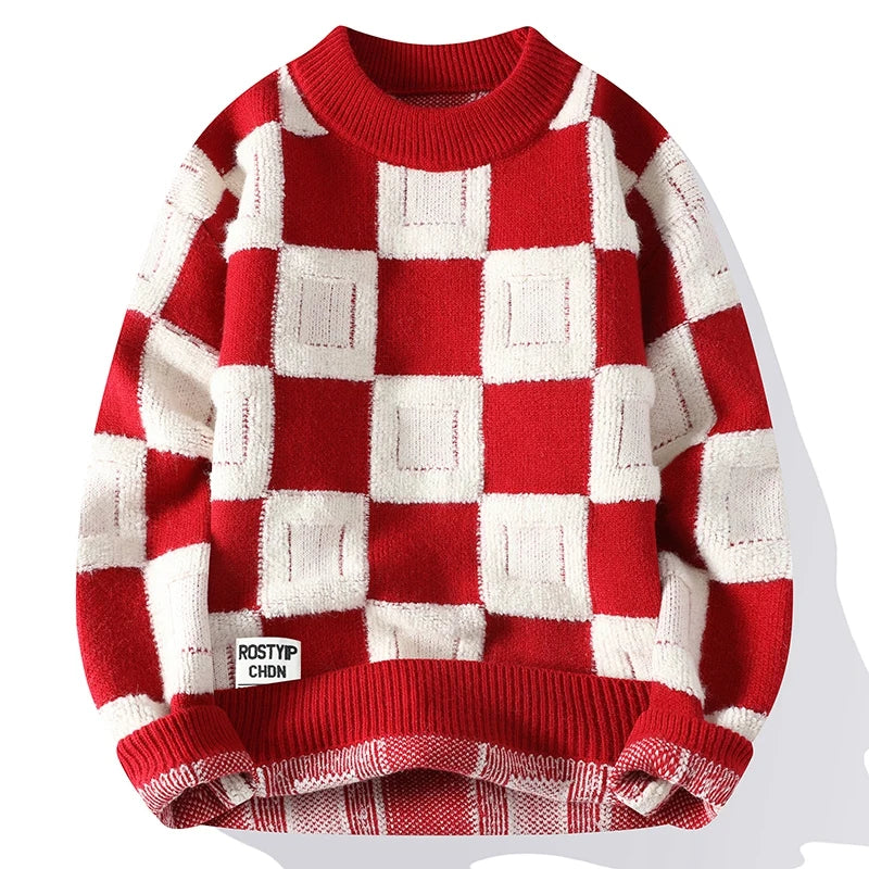Chessboard Pullover