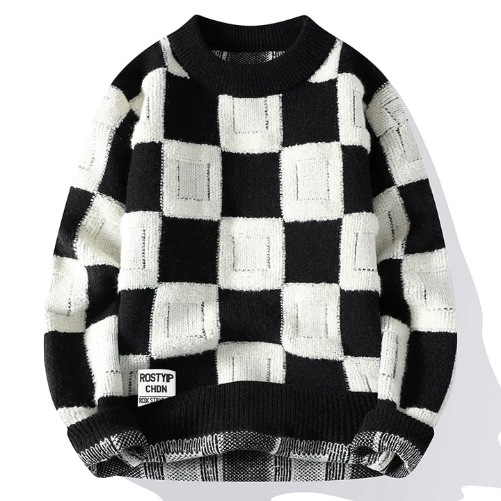 Chessboard Pullover