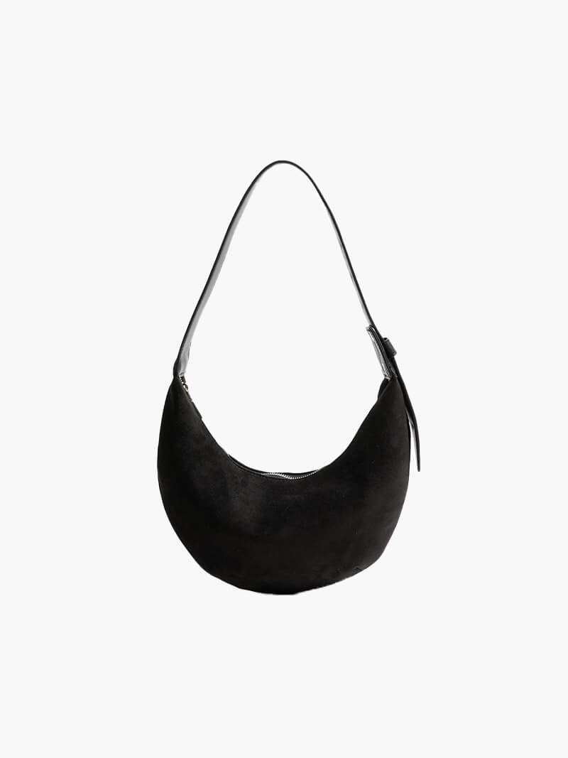 Handtasche aus synthetischem Wildleder Lydia Halfmoon