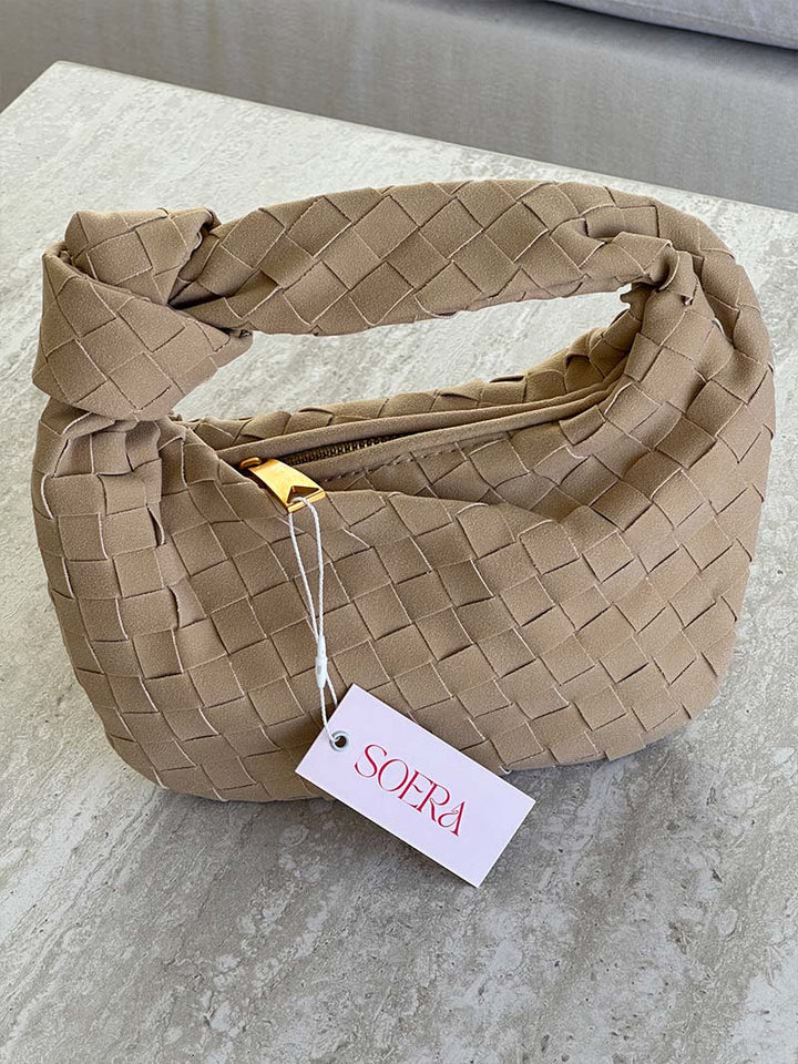 Mini-Handtasche aus Wildleder