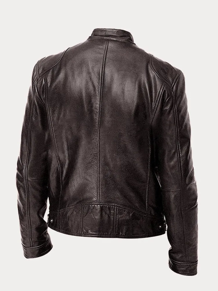 David™ - Casual Lederjacke