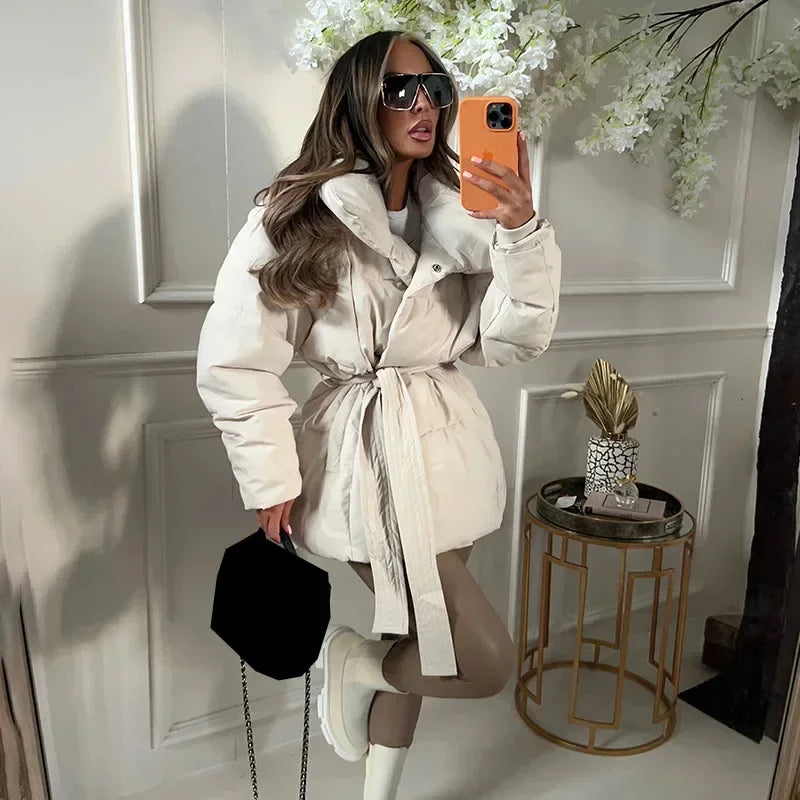 Mara - Elegante Wattierte Jacke