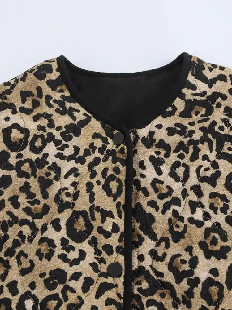 FARA - Damenjacke im Leopardenmuster