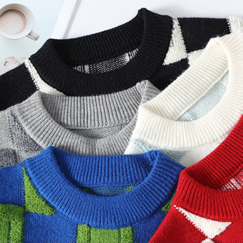 Chessboard Pullover