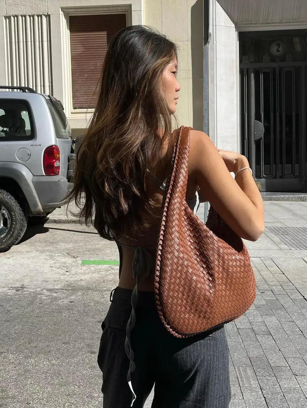 XL Gewebte Tasche