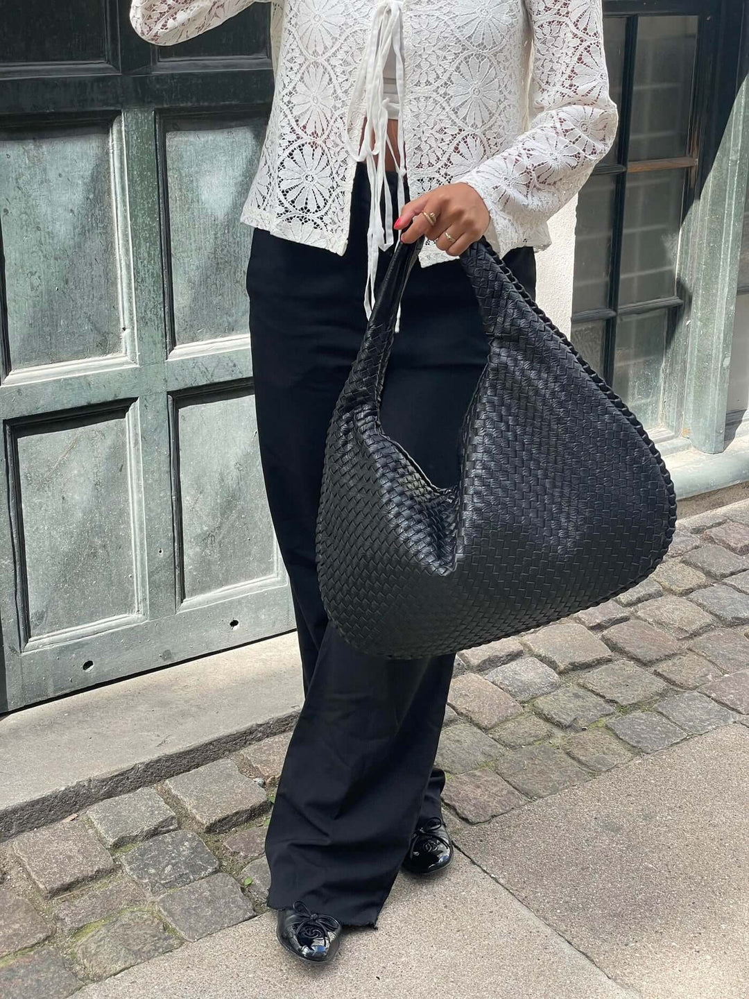 XL Gewebte Tasche