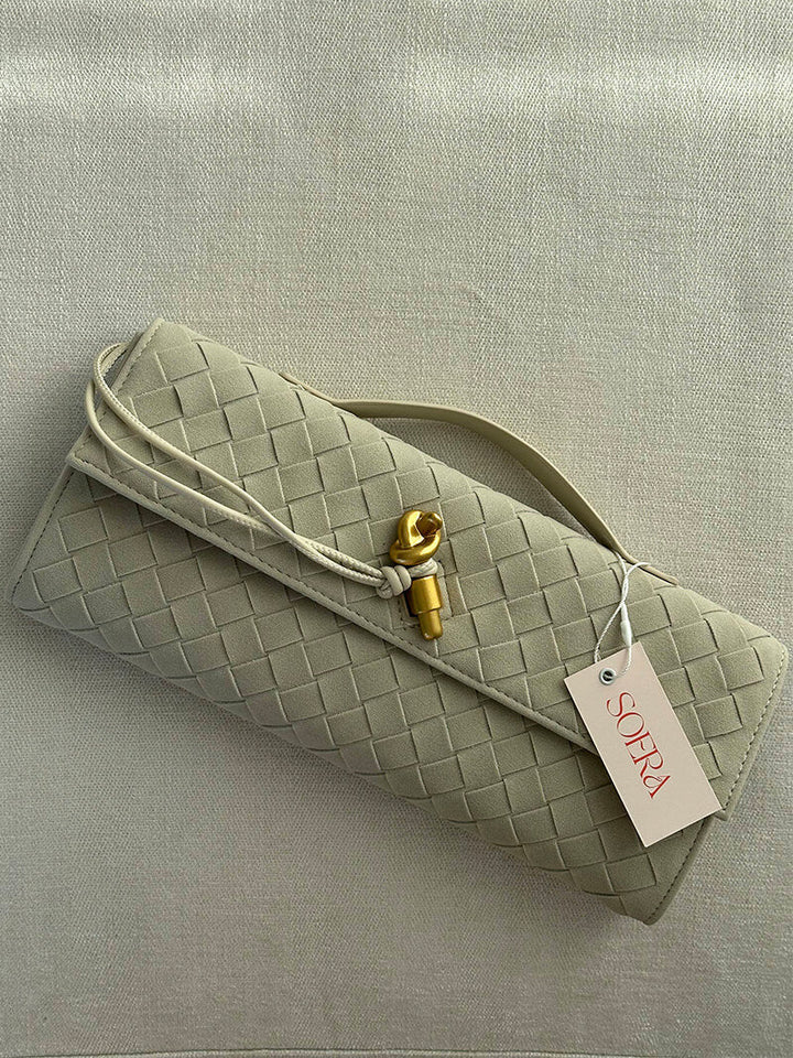 Handtasche aus Wildleder Bianca