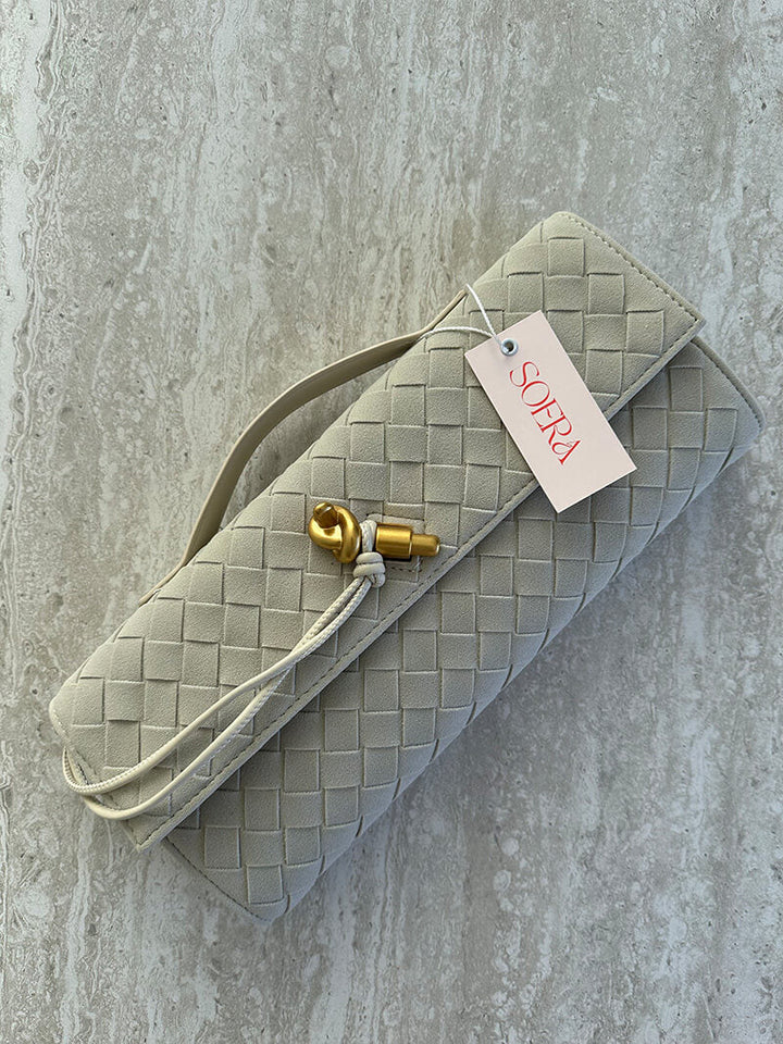 Handtasche aus Wildleder Bianca