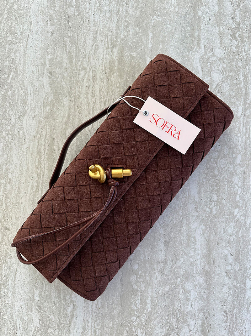 Handtasche aus Wildleder Bianca