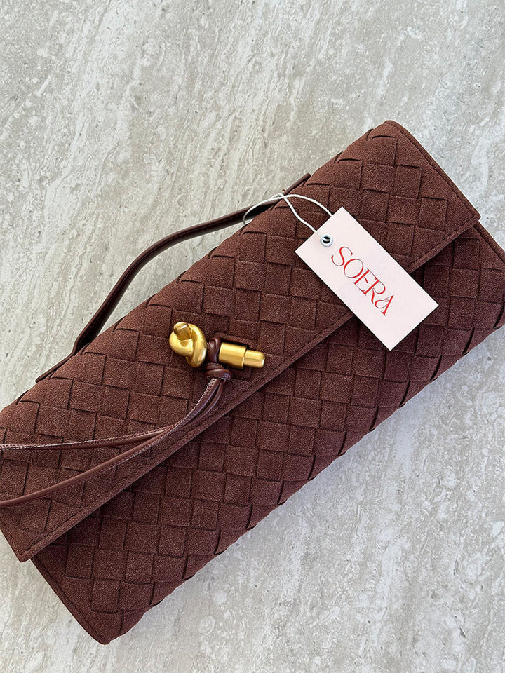 Handtasche aus Wildleder Bianca