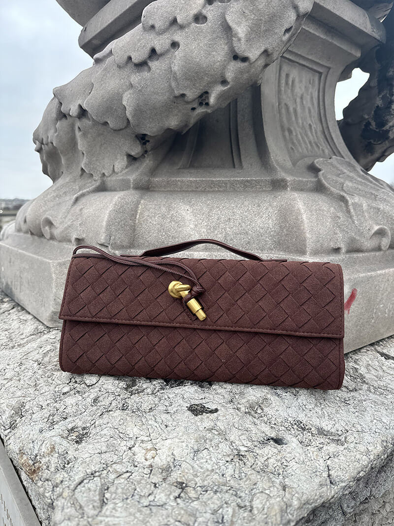 Handtasche aus Wildleder Bianca