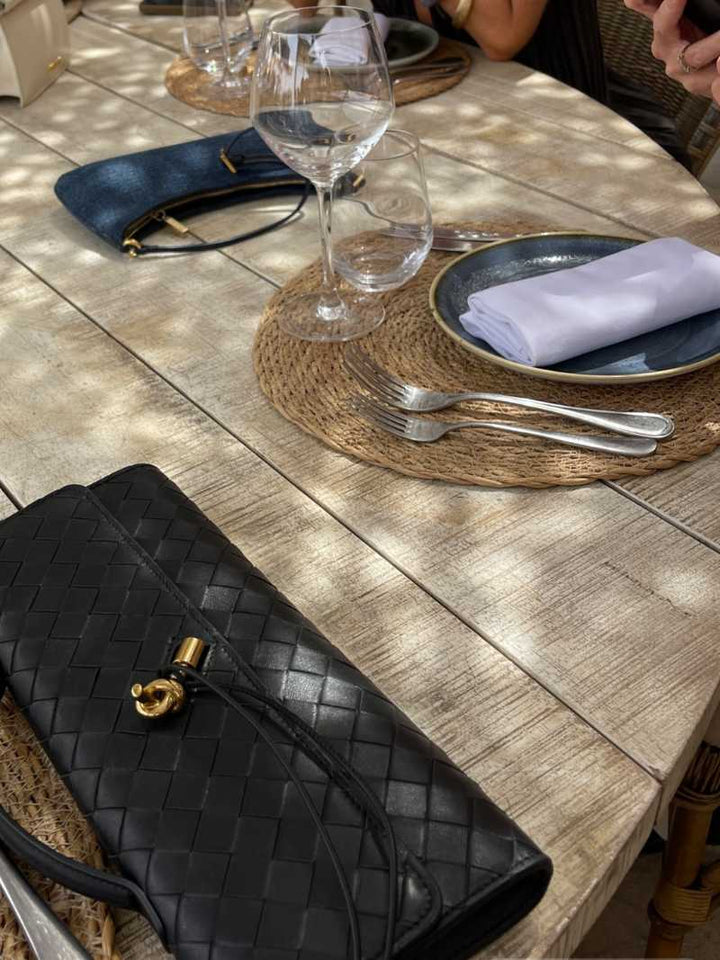Gewebte Tasche Bianca