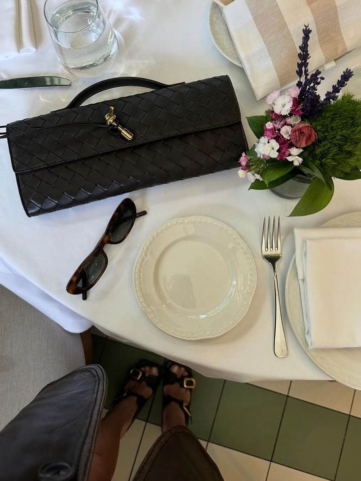 Gewebte Tasche Bianca