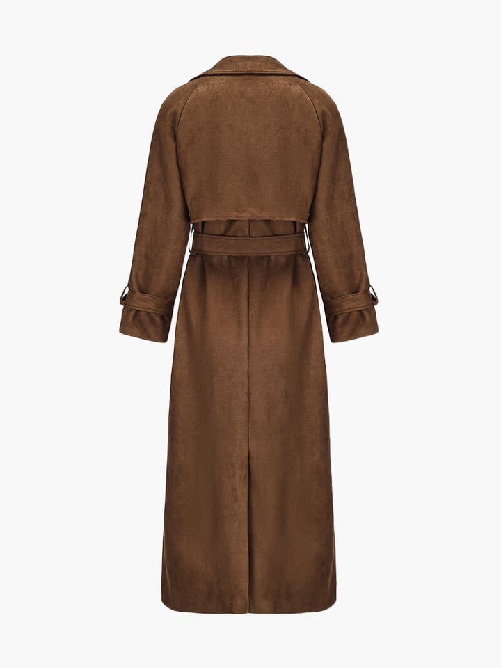 Molly - Gabardina aus synthetischem Wildleder
