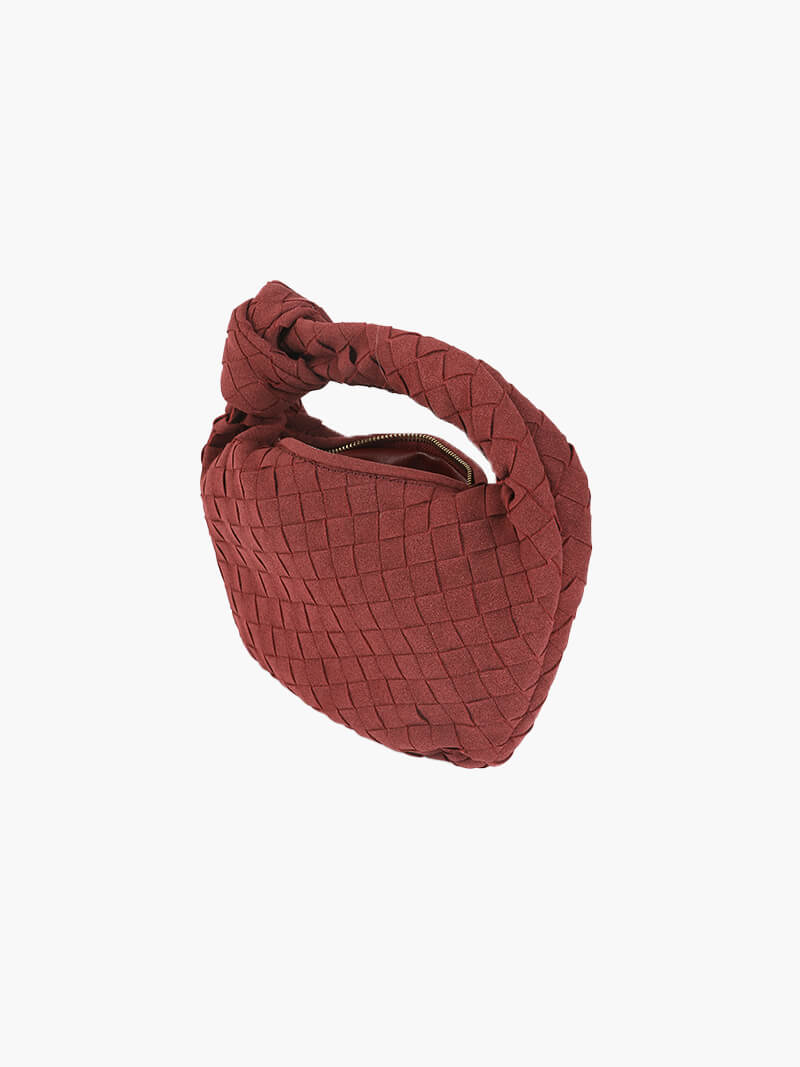 Mini-Handtasche aus Wildleder