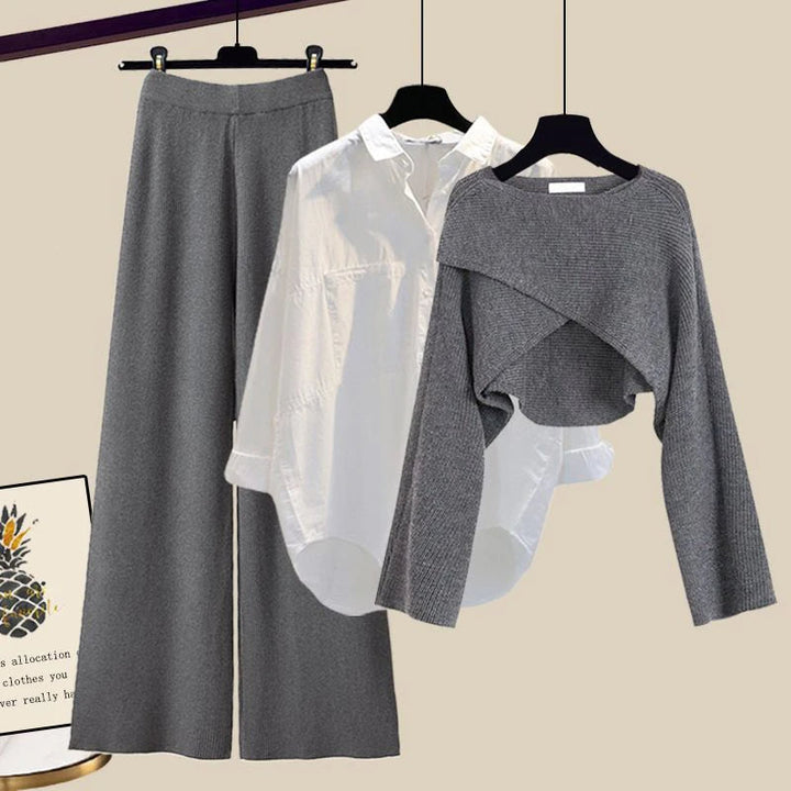 Lara™ – Bequemes, weiches dreiteiliges Set mit langen Ärmeln