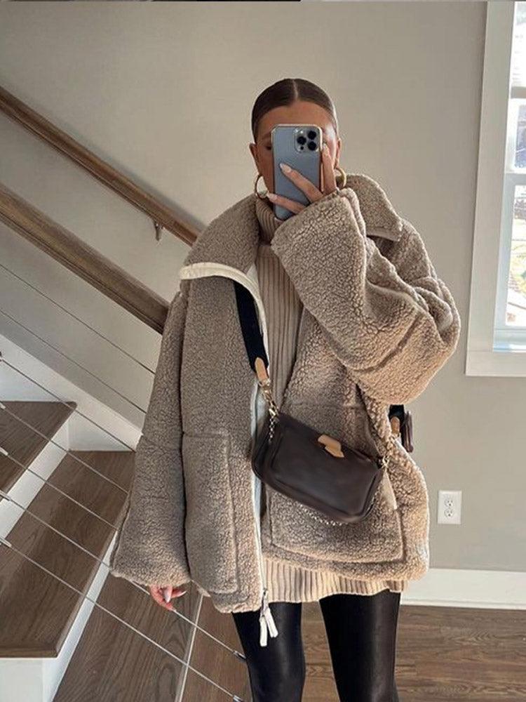 Chloé - Teddy Fleecejacke