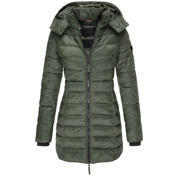 Genevieve - Lange Daunenjacke