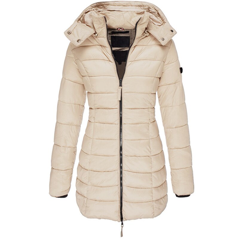 Genevieve - Lange Daunenjacke