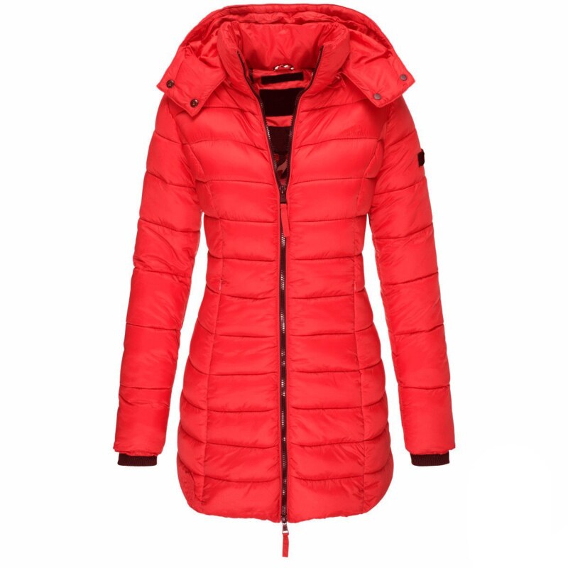 Genevieve - Lange Daunenjacke