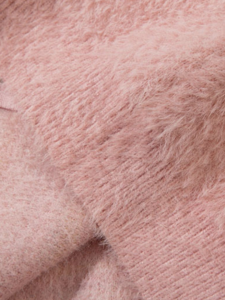Mohair Vintage Winter-Reißverschluss