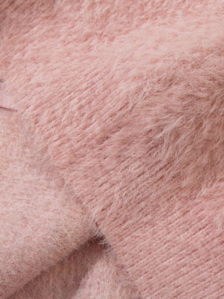 Mohair Vintage Winter-Reißverschluss