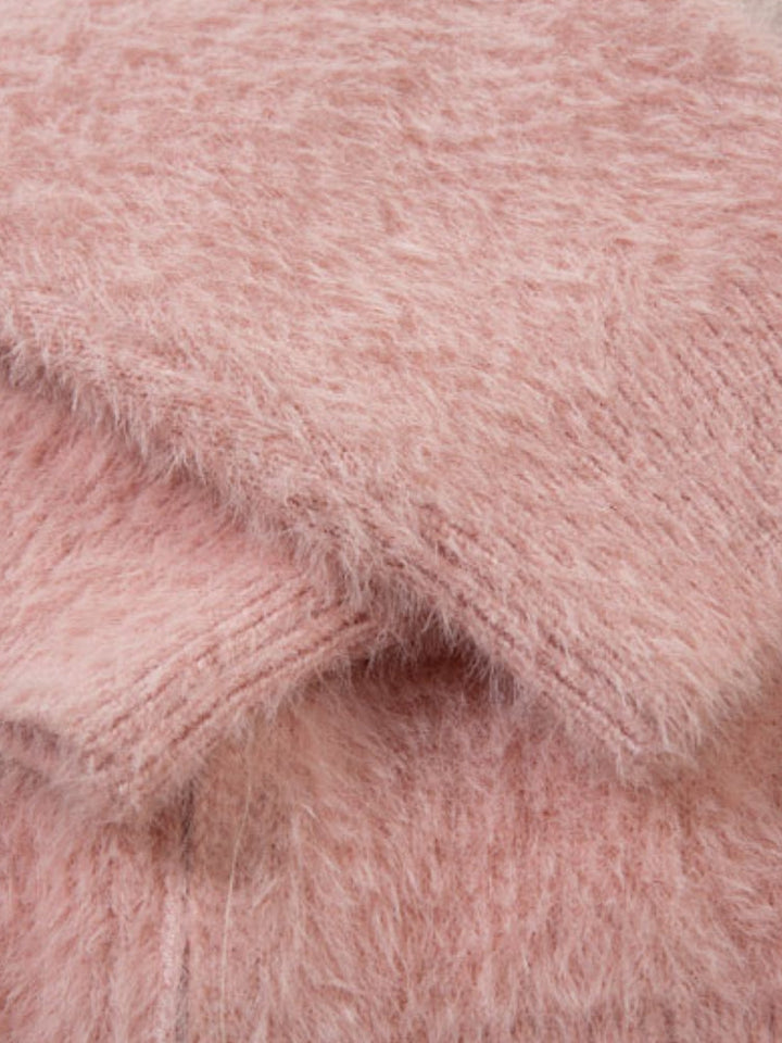 Mohair Vintage Winter-Reißverschluss
